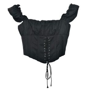 black princess polly corset tank top (2 / S)